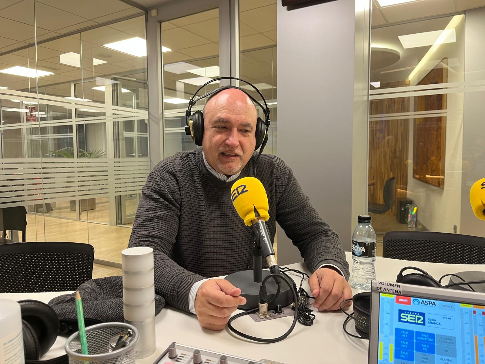 El autor, en la SER