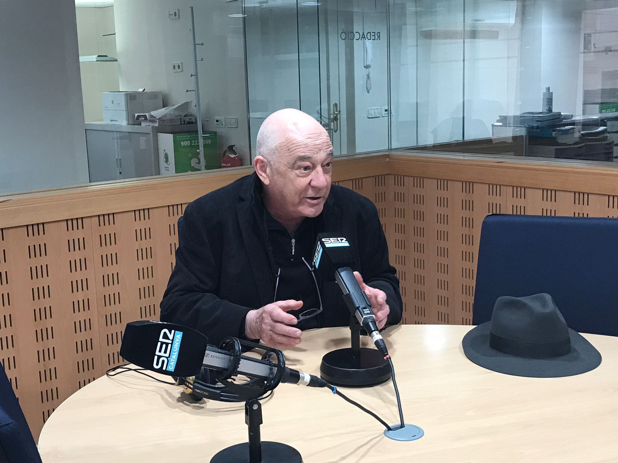 Pep Nadal a Ràdio Girona.