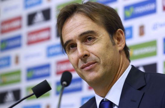 El seleccionador nacional Julen Lopetegui.