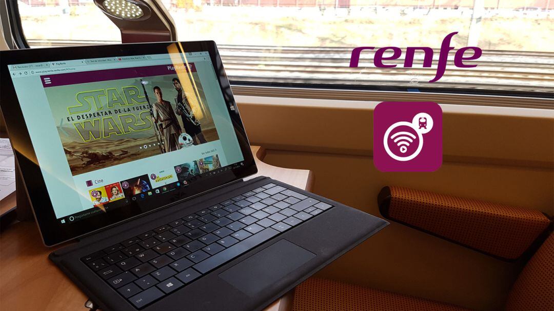 El servicio de Wifi gratuito de Renfe comenzó a operar en el año 2016