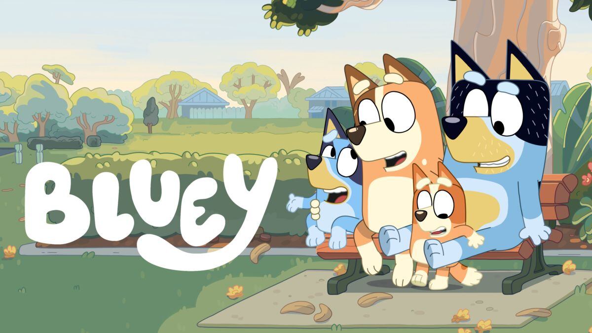 Imagen de la serie 'Bluey' en Disney +.