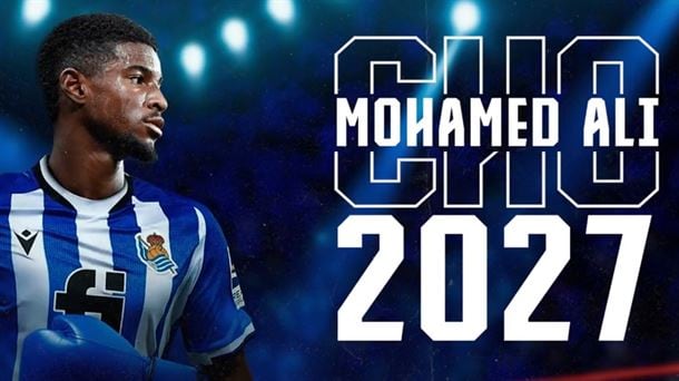 Imagen con la que la Real ha anunciado a Ali Cho