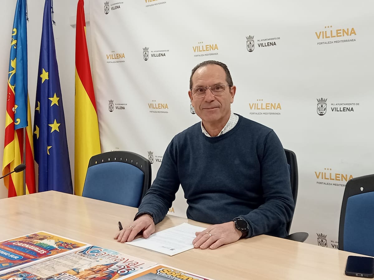 La Concejalía de Fiestas presenta la programación del Carnaval de Villena 2026