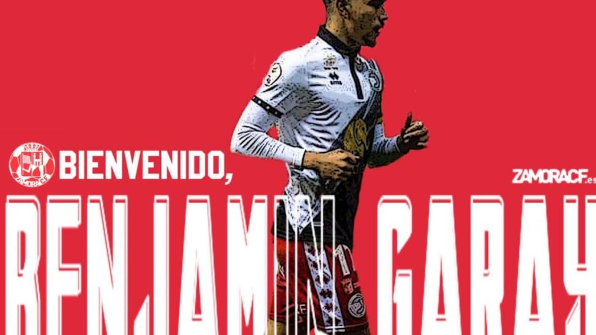 Benjamín Garay se incorpora a la plantilla del Zamora CF