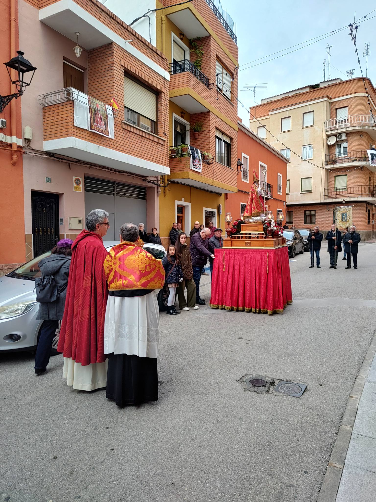 Recepción Reliquia de San Blas