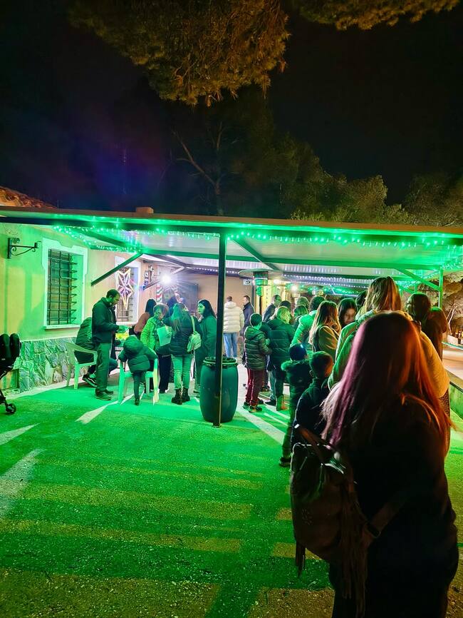 La Casa de Papá Noel, en Las Cruces