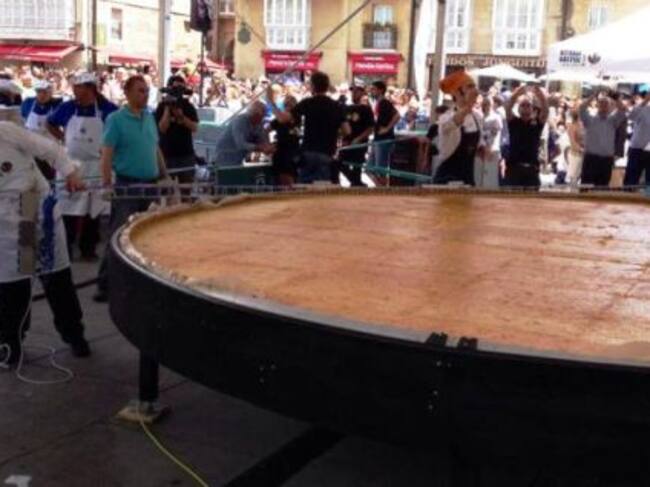 Se usaron 12.000 huevos y 1.500 kilos de patatas.