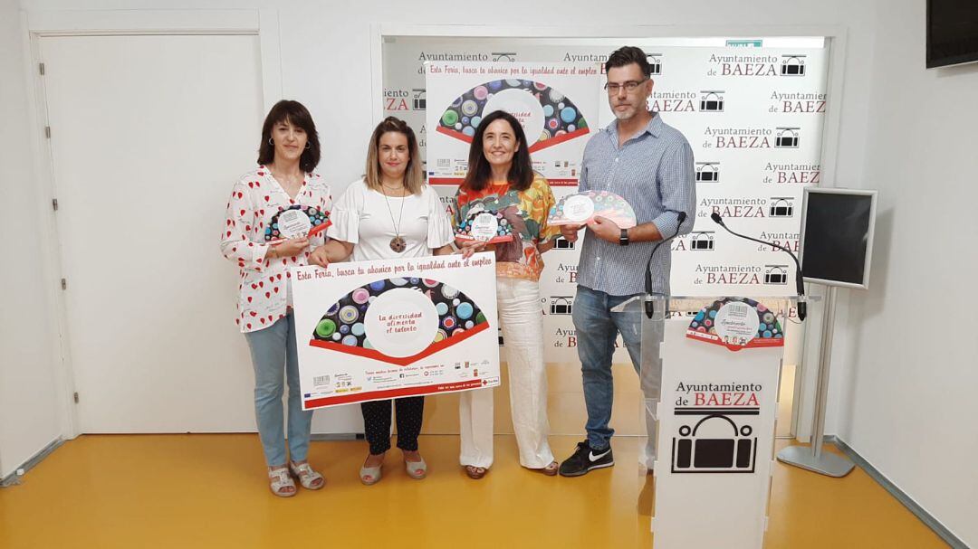 Presentación de la campaña “La Diversidad Alimenta el Talento” para la feria de Baeza