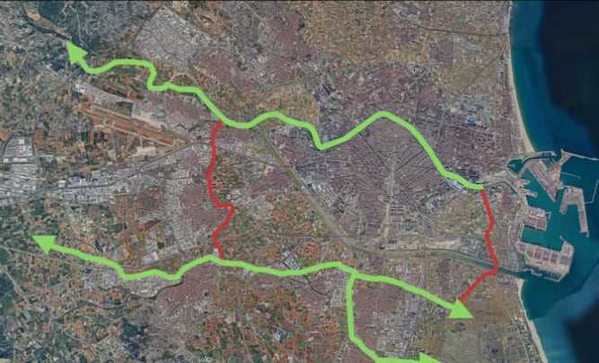 Terreno sobre el que pretende construirse el gran parque inundable