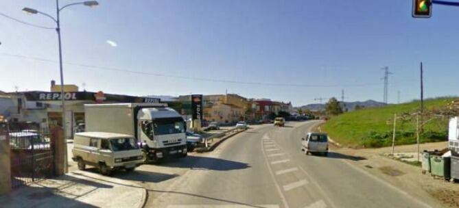 Avenida Ortega y Gasset donde se ha producido el accidente mortal.