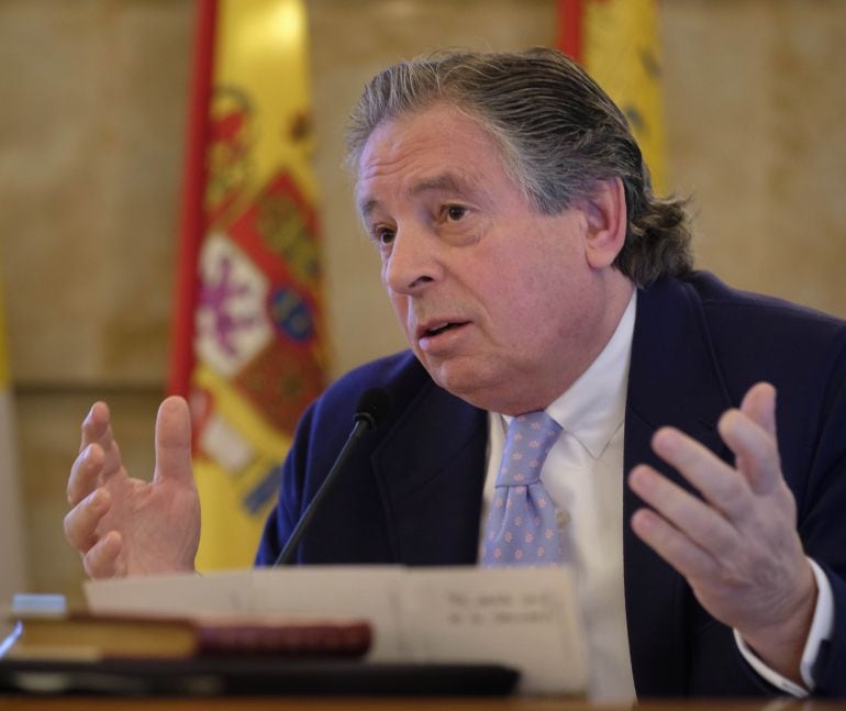 El ex vicepresidente de Unicef, Juan José Almagro en Salamanca.