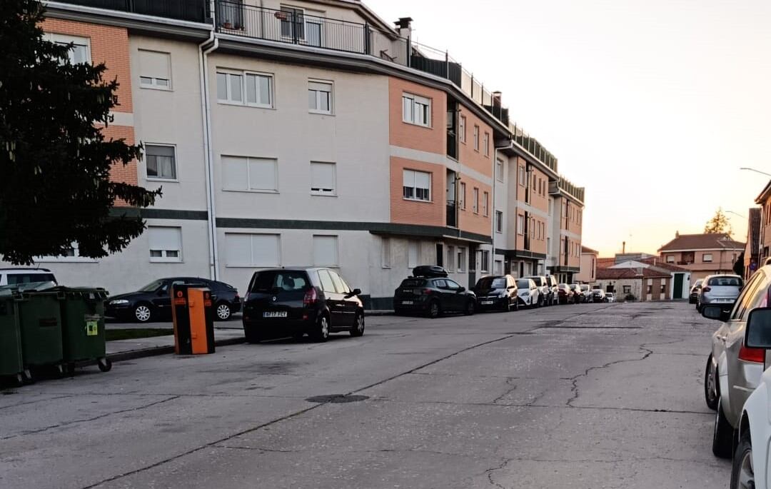 Calle Agustín Daza en Cuéllar