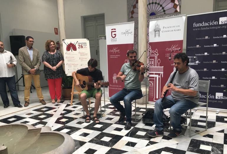 Presentación del Festival Parapanda Folk de Íllora (Granada)