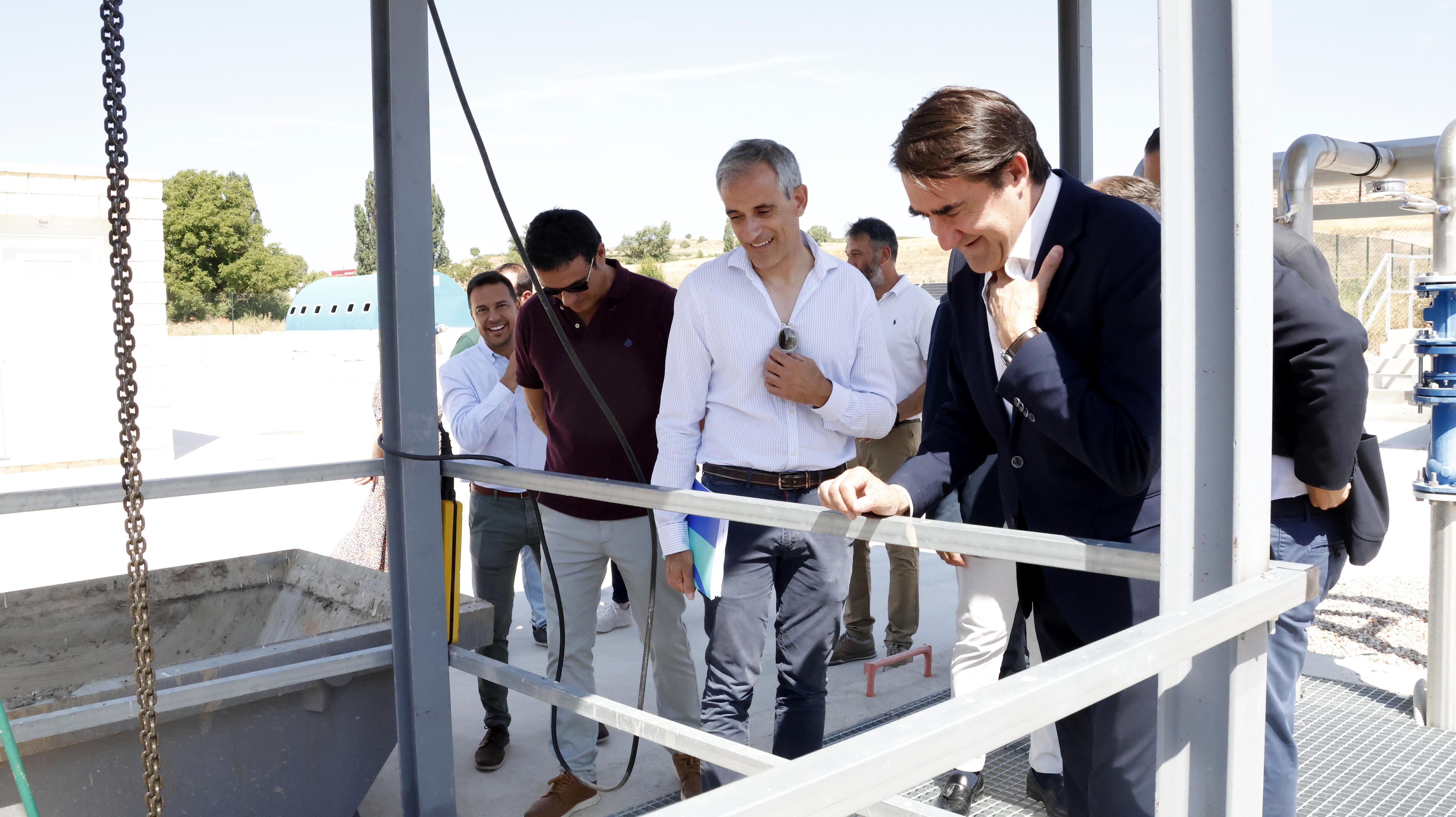 Visita a la EDAR de Peñaranda de Duero