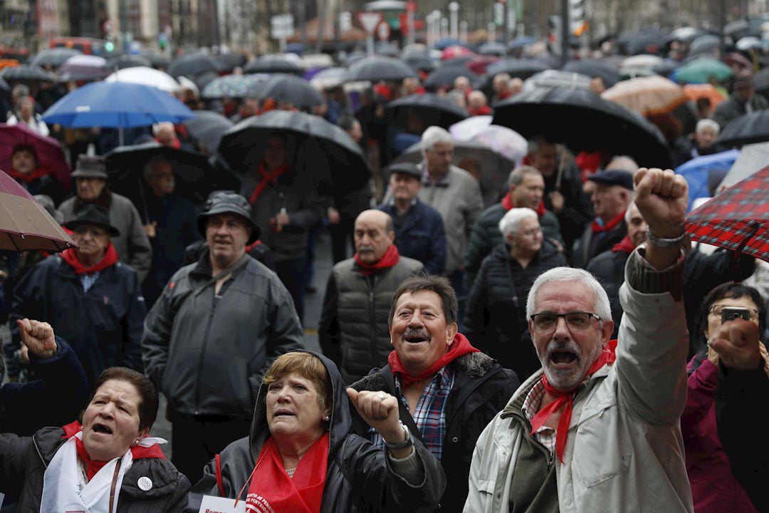 Los pensionistas suspenden las concentraciones hasta el 20 de abril