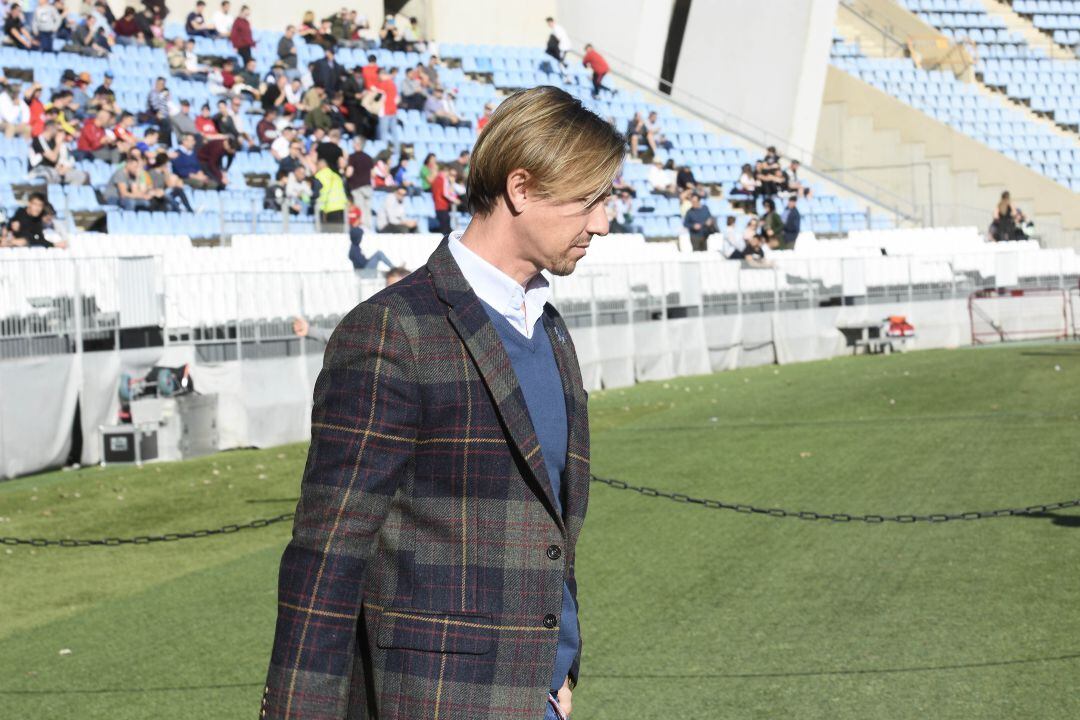 El técnico del Almería en el Mediterráneo.