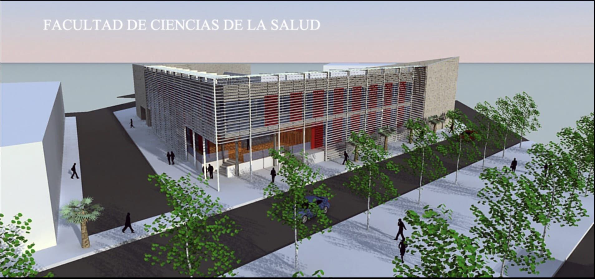 Futuro proyecto del centro universitario en Lanzarote en Arrecife.