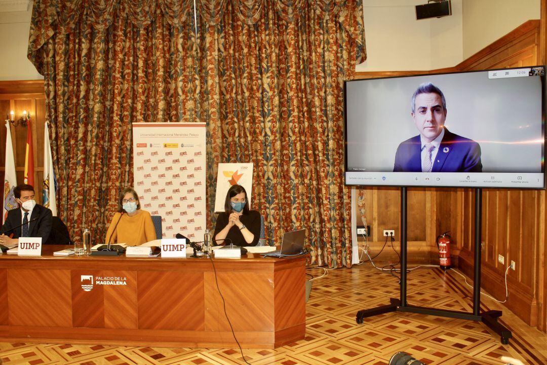 Presentación de los cursos de verano en el Palacio de la Magdalena.