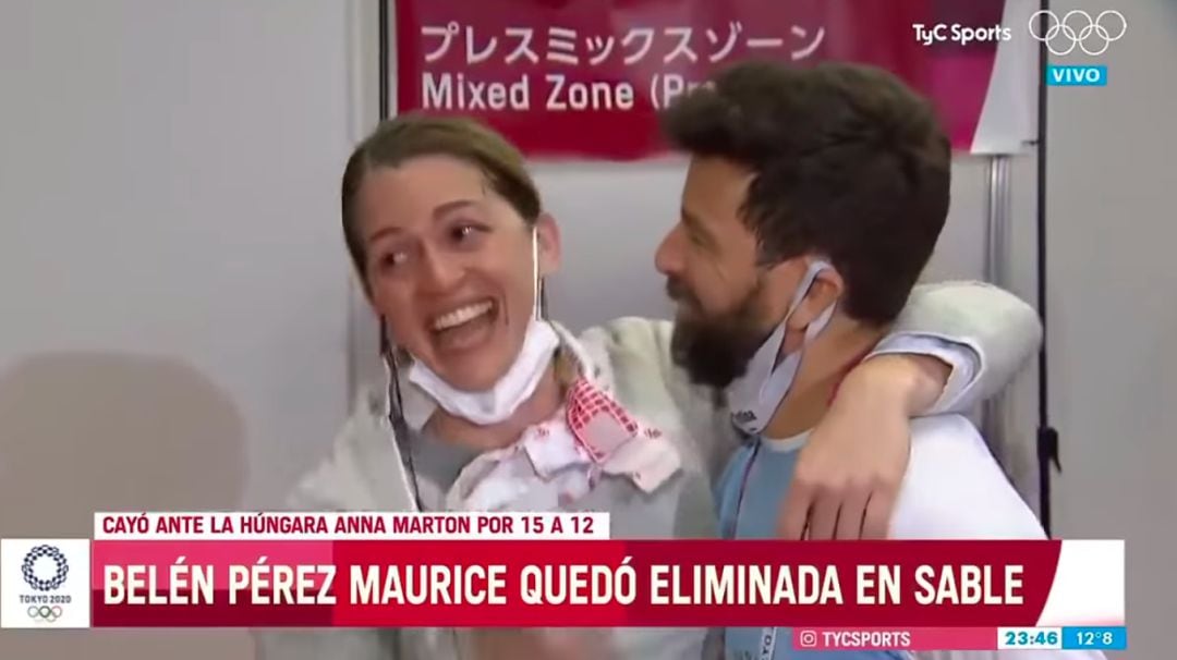 Le piden matrimonio en una entrevista en directo tras ser eliminada de los Juegos Olímpicos de Tokio 2020.