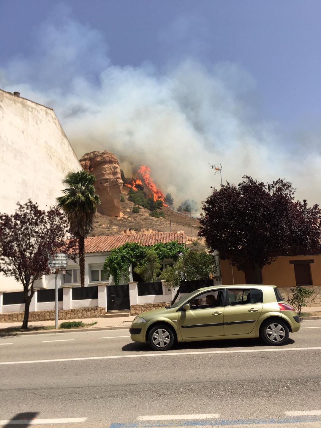 Incendios en San Esteban de Gormaz