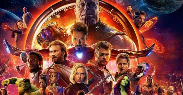 Cartel de la película 'Vengadores: Infinity War'