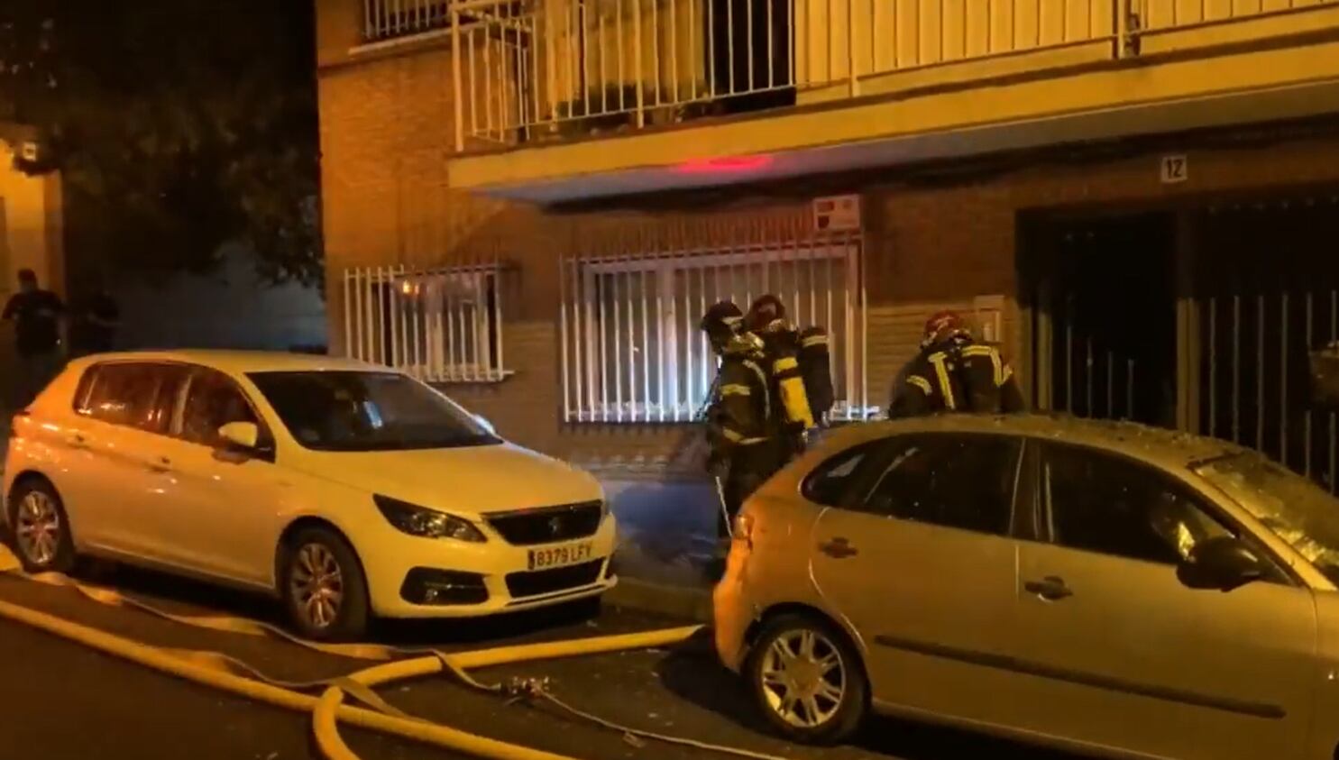 Incendio en la Latina (Madrid)