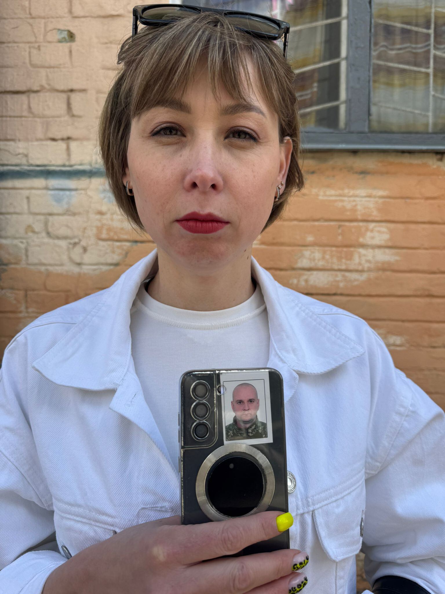 Valentyna mantiene la esperanza de encontrar a su esposo. Nicolás Castellano.