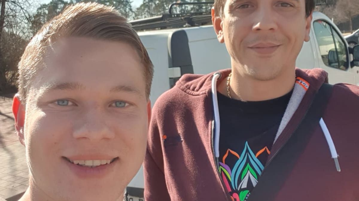 Ihor, 2.500 kilómetros conduciendo para ayudar