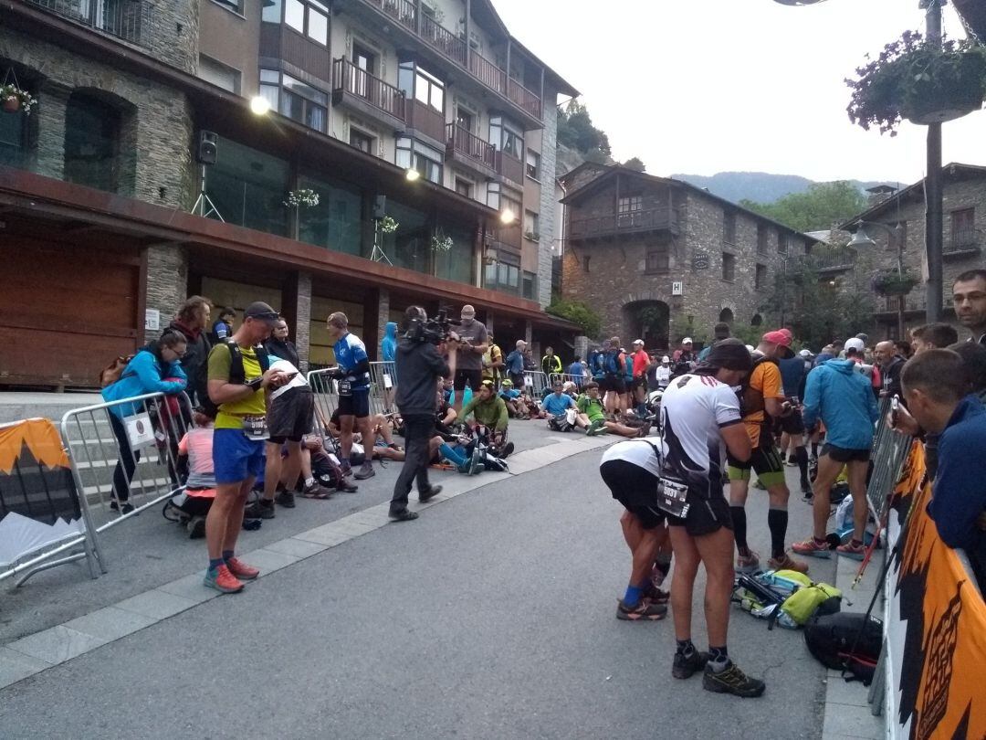 Moments abans de la sortida de l'Eufòria 2019.