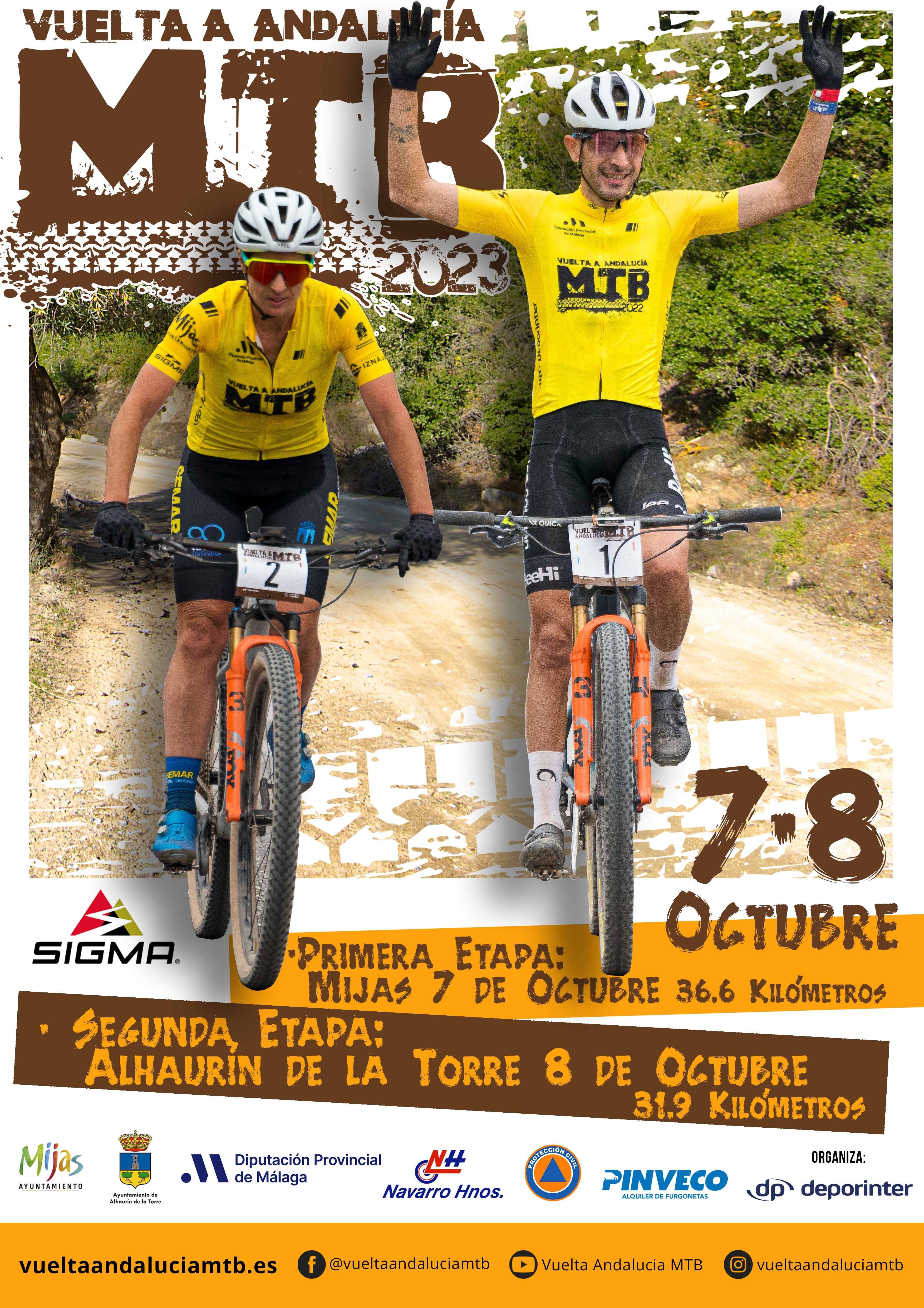 La IX Vuelta a Andalucía MTB se disputa este fin de semana con dos etapas en Málaga