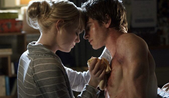 Andrew Garfield y Emma Stone en &#039;The Amazing Spider-Man&#039;