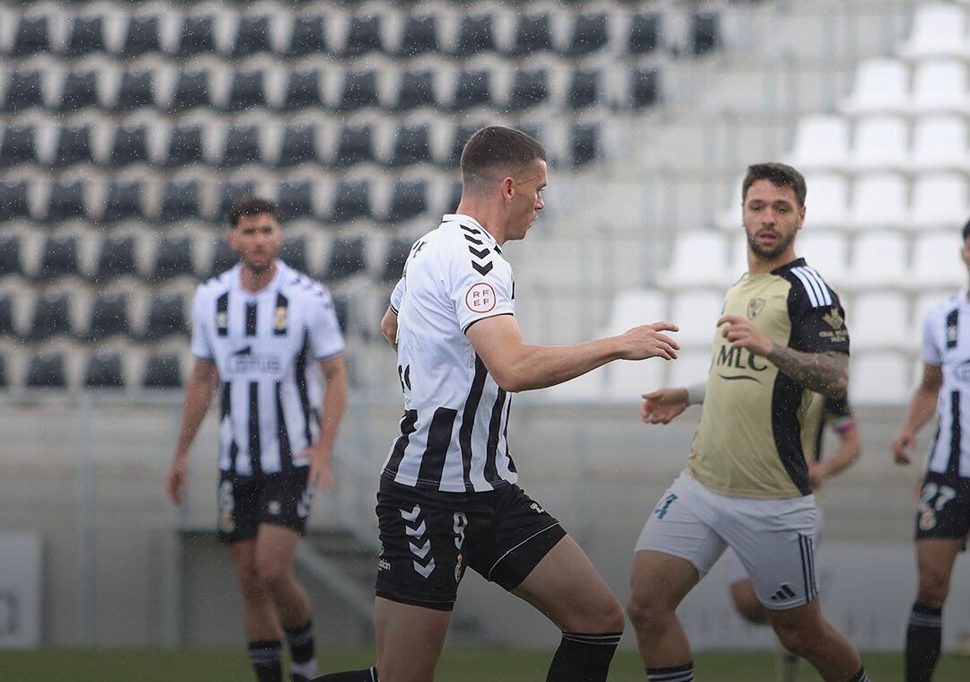 Un lance del partido