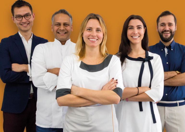 Parte del equipo de gestión de 7 Pines