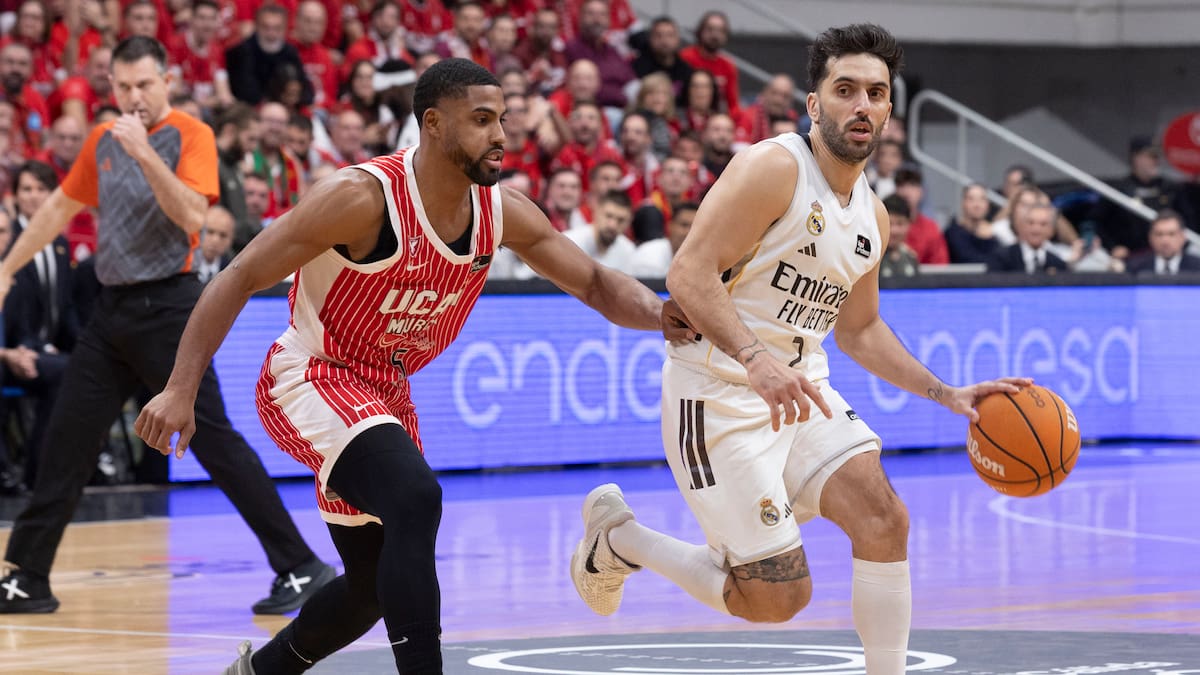El Real Madrid frena la buena racha del UCAM Murcia