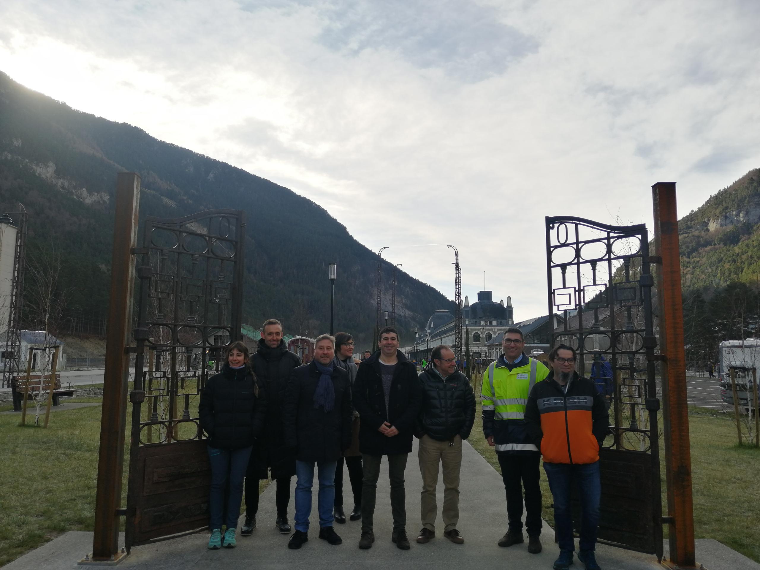 Inauguración de la nueva explanada de Arañones. 7/01/2023