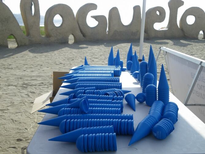 Nuevos ceniceros para las playas