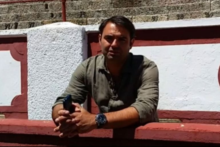 El empresario Carlos Zuñiga en la Plaza de Toros de Zamora en junio de 2017