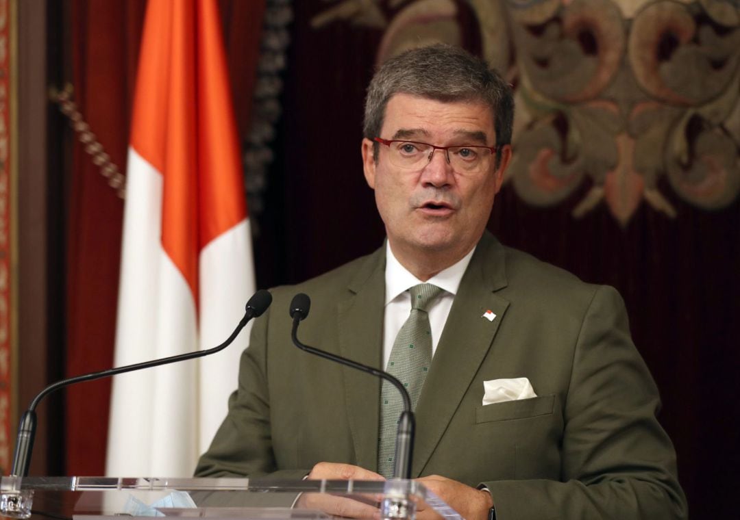 El alcalde de Bilbao, Juan Mari Aburto.