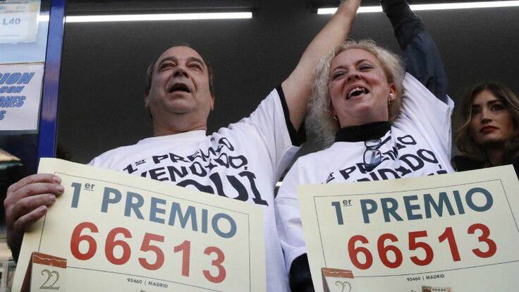 "El año pasado tocó el Gordo en mi administración. En el barrio han cambiado muchas vidas"