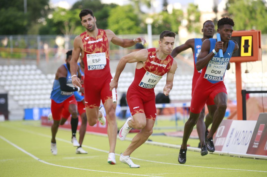 Manu Guijarro en carrera