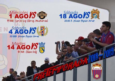 Calendario de amistosos