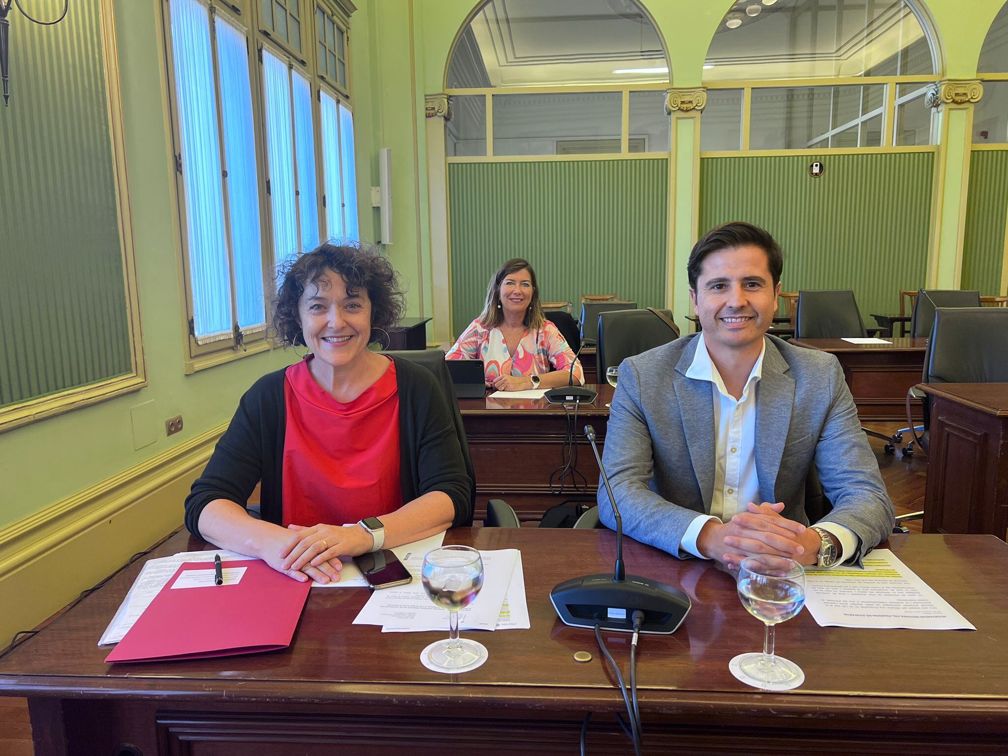 Marco Antonio Guerrero en el Parlament (PSOE)