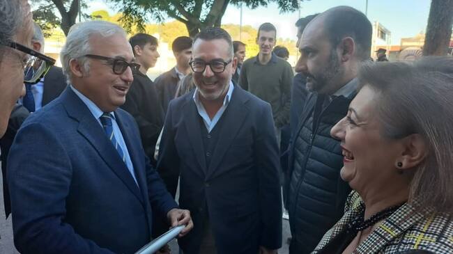 Javier Rincón con Javier Folch, Fernando Torres y Silvia Ramírez en Ferma 2025