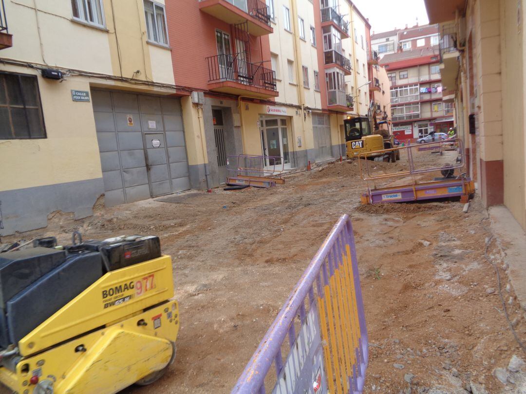 Las obras del entorno de Moratín se iniciaron en mayo 