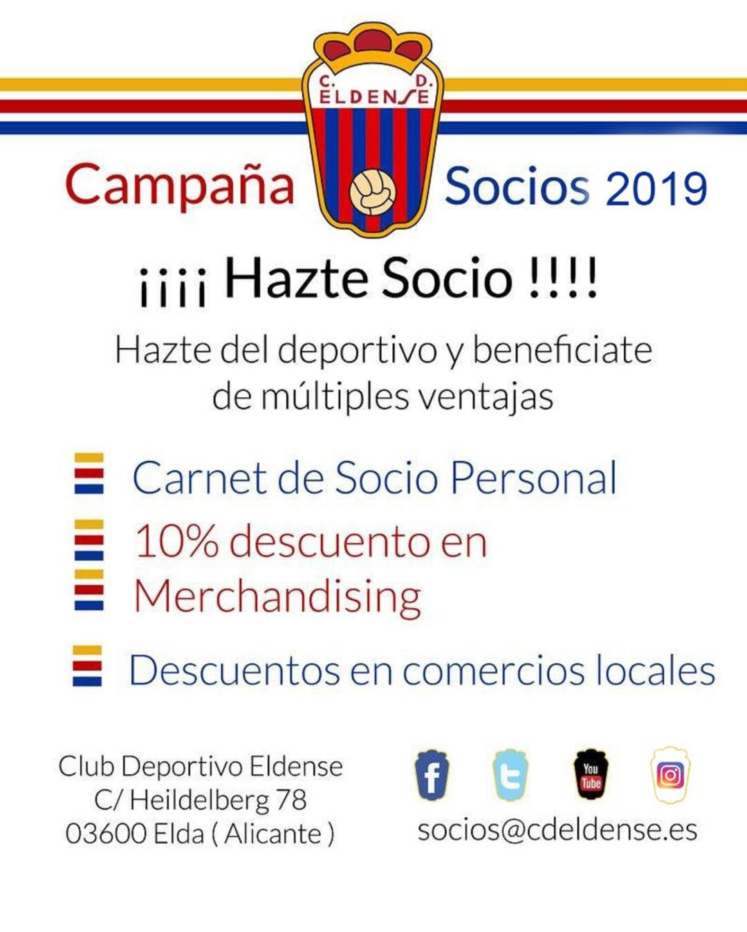 El Eldense espera aumentar su masa social