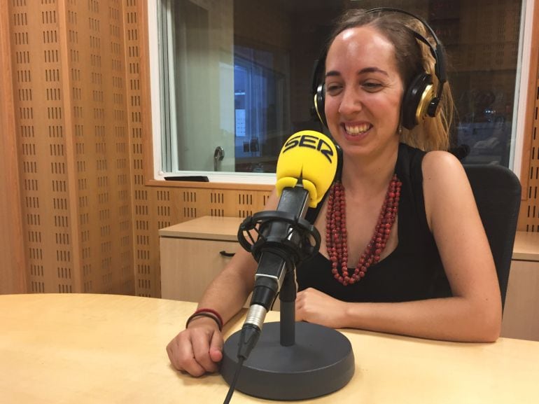 Amaia Arranz en radio Guipuzkoa