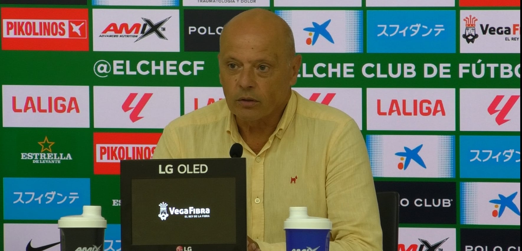 El presidente del Elche CF Joaquín Buitrago