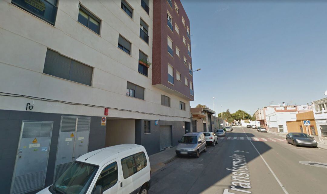 Calle transformador 35 en Almassora