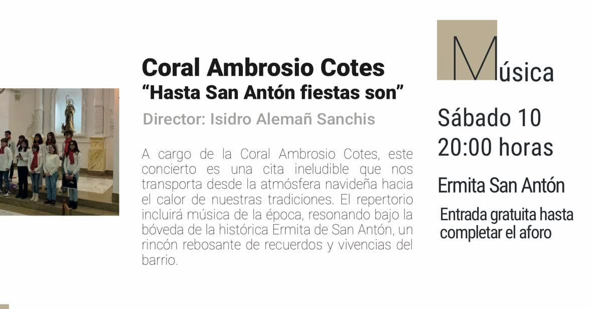 Actos previstos este fin de semana