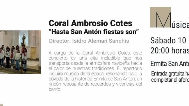 Actos previstos este fin de semana